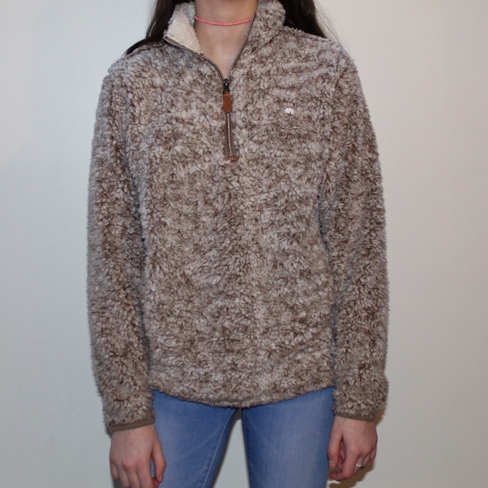 Southern Shirt brown sherpa